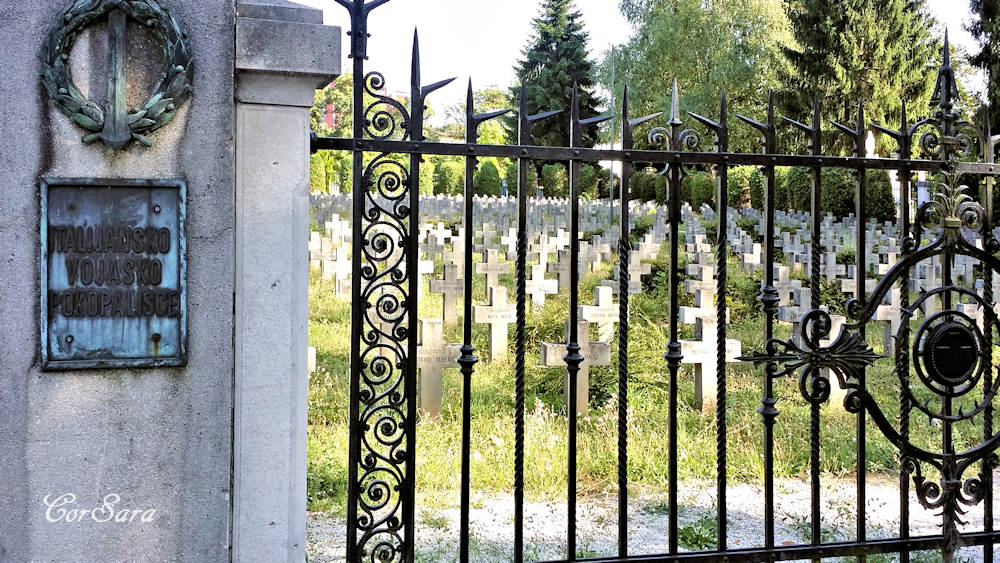 Il cimitero italiano a Lubiana