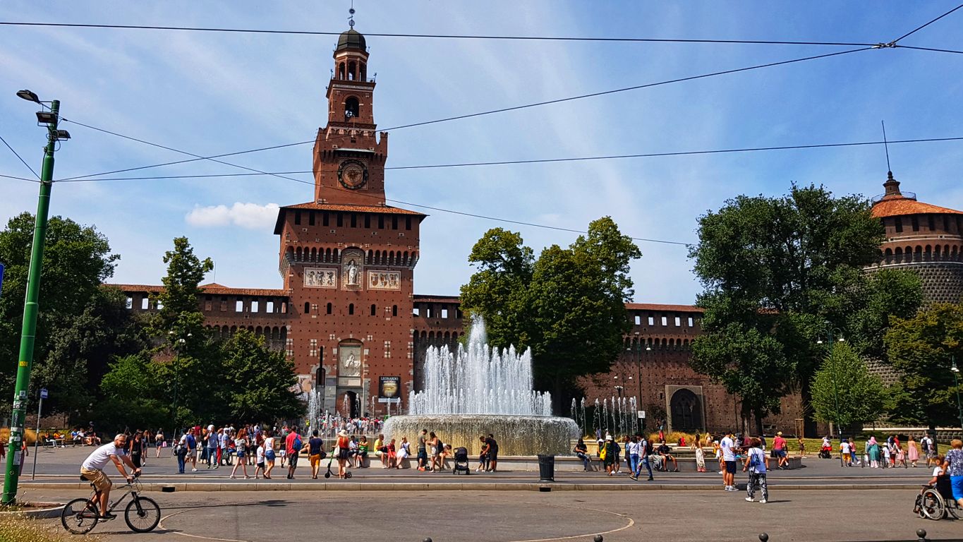 Il Castello Sforzesco di Milano